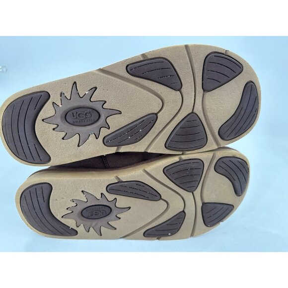 Brown UGG Australia Womens Sz 10 Shearling & Suede Winter Boots - Picture 8 of 8